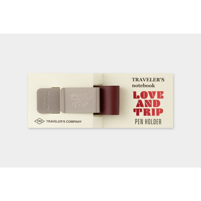 Travelers Notebook Factory Love And Trip Red Limited Edition
