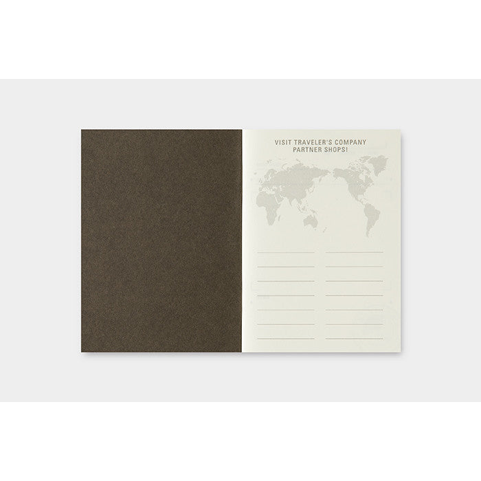 Travelers Notebook Passport Size Refill Partner Shop Stamp