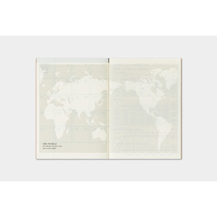 Travelers Notebook  2026 Refill Passport size Monthly