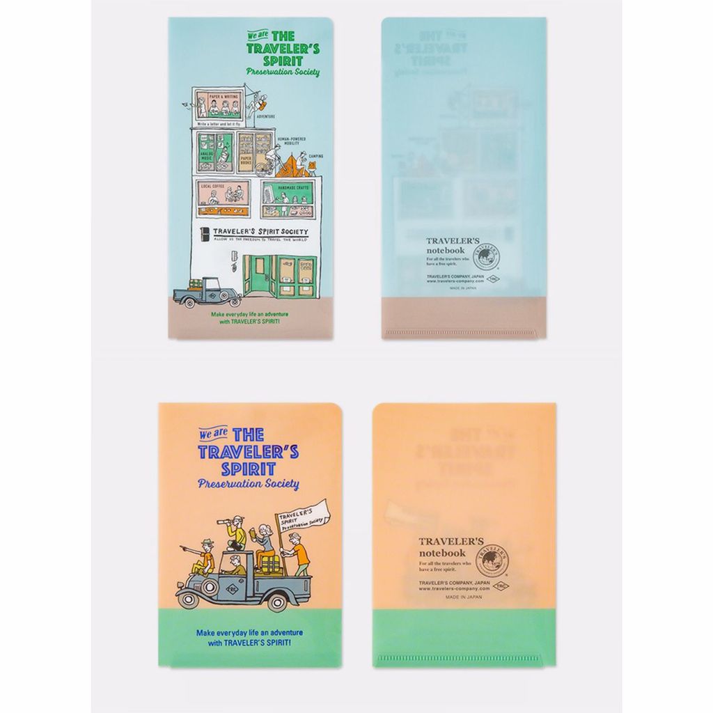 Travelers Notebook  2026 Clear Folder