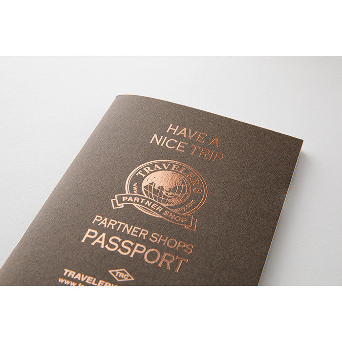 Travelers Notebook Passport Size Refill Partner Shop Stamp