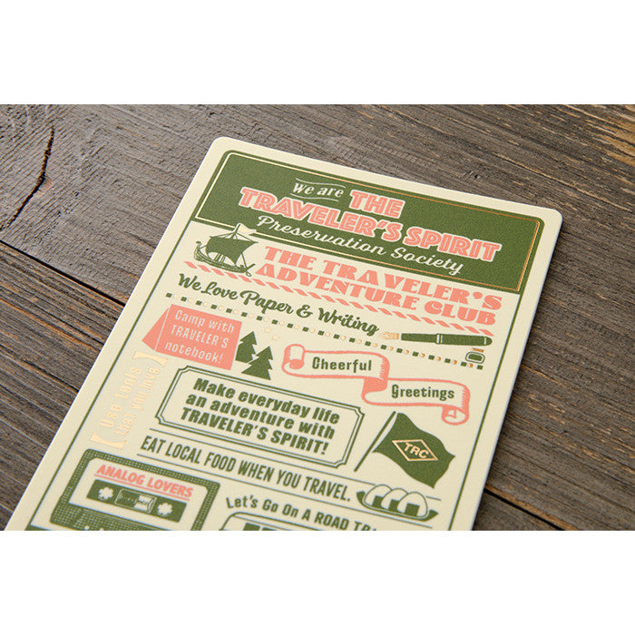 Travelers Notebook  2026 PVC Plastic sheet