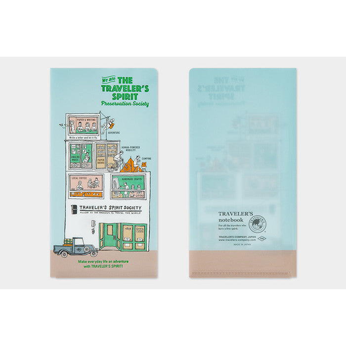 Travelers Notebook  2026 Clear Folder