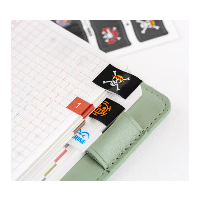 Hobonichi 2026 x ONE PIECE  Pirate Flag Index Stickers