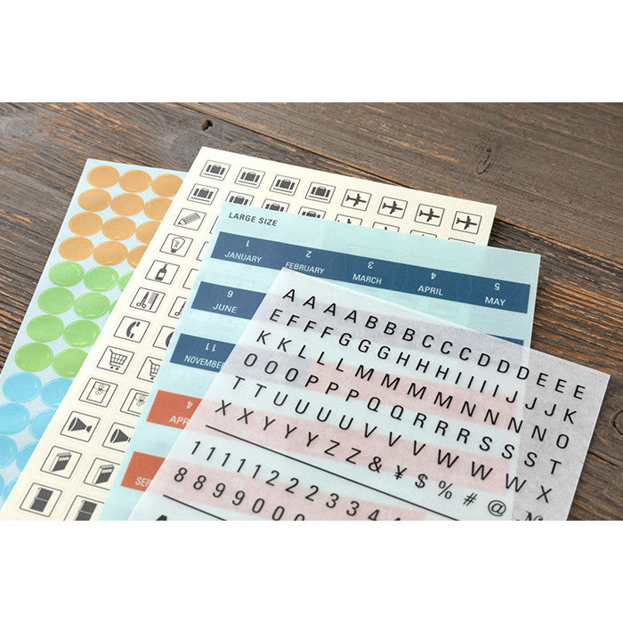 Travelers Notebook  2026 Sticker Set For Diary