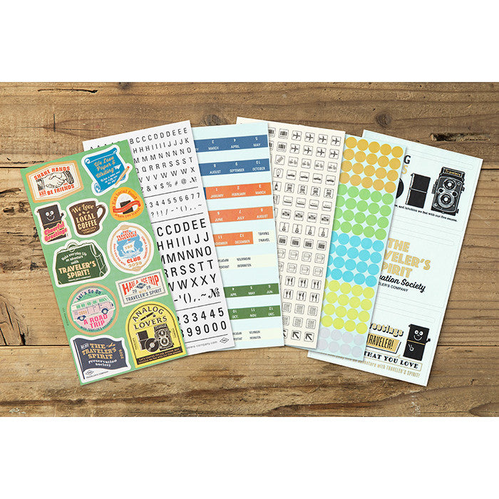 Travelers Notebook  2026 Sticker Set For Diary