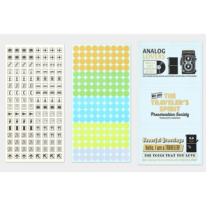 Travelers Notebook  2026 Sticker Set For Diary