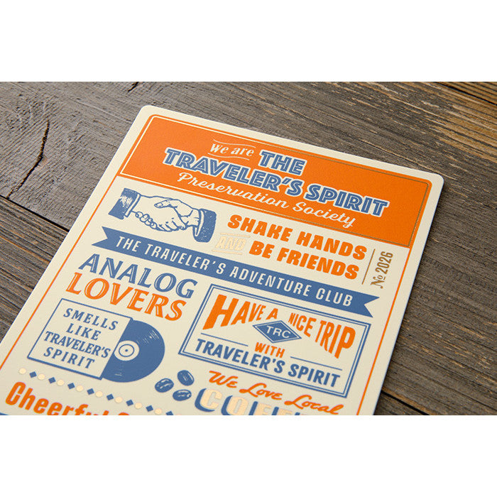 Travelers Notebook  2026 PVC Plastic sheet