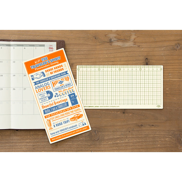 Travelers Notebook  2026 PVC Plastic sheet