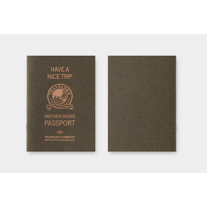 Travelers Notebook Passport Size Refill Partner Shop Stamp
