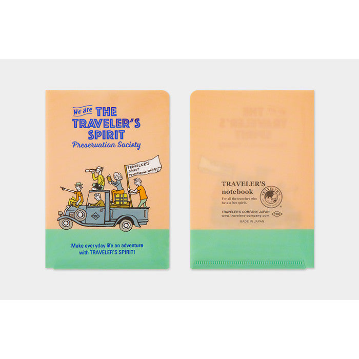 Travelers Notebook  2026 Clear Folder