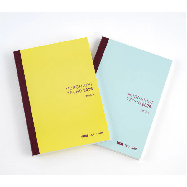 Hobonichi Techo 2026 Japanese Avec Books January Start A5 Size
