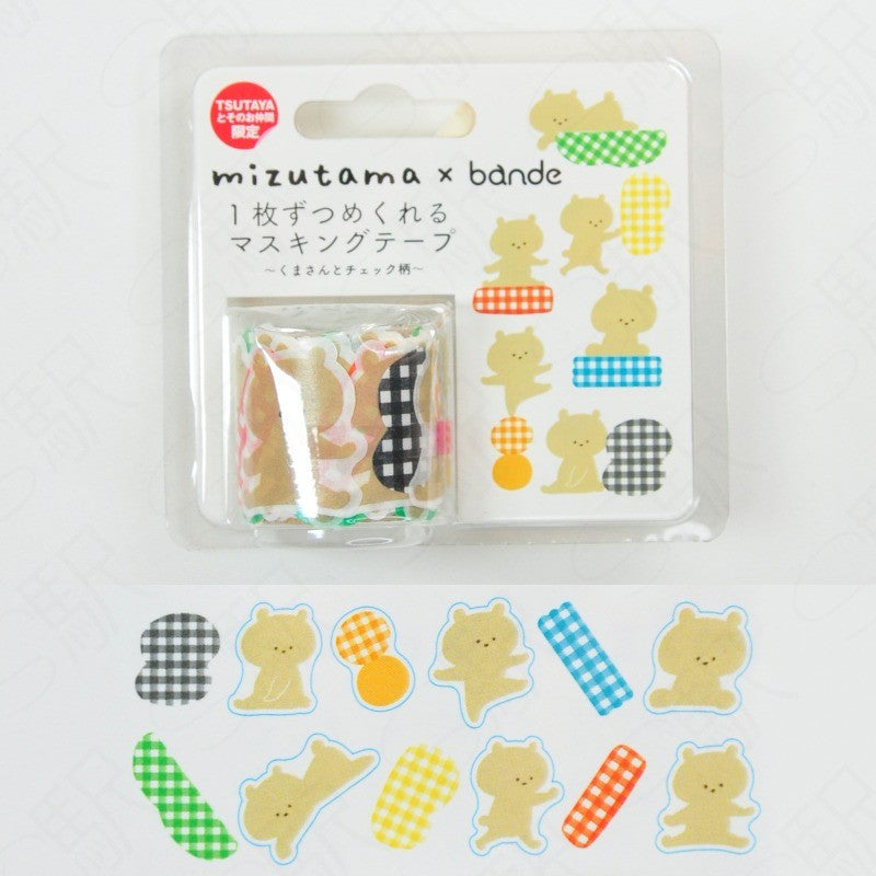 Tsutaya Mizutama x Bande Sticker Paper Masking Tape Roll
