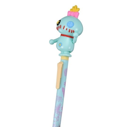 Disney Mascot Ballpoint Pen Scrump Body Move Lilo and Stitch