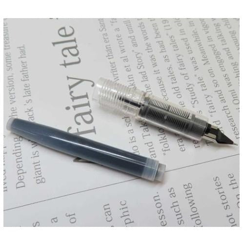 Moomin Fountain Pens F Fine Nib Black Ink - Hana to Kakurenbo Flower Hide