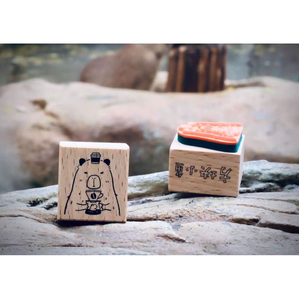 Capybara Rubber Stamp For Decoration