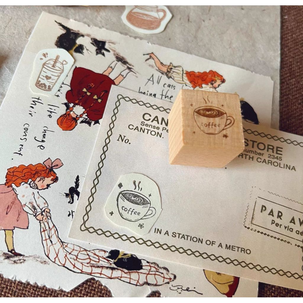 Coffee Moments Rubber Stamp Collection