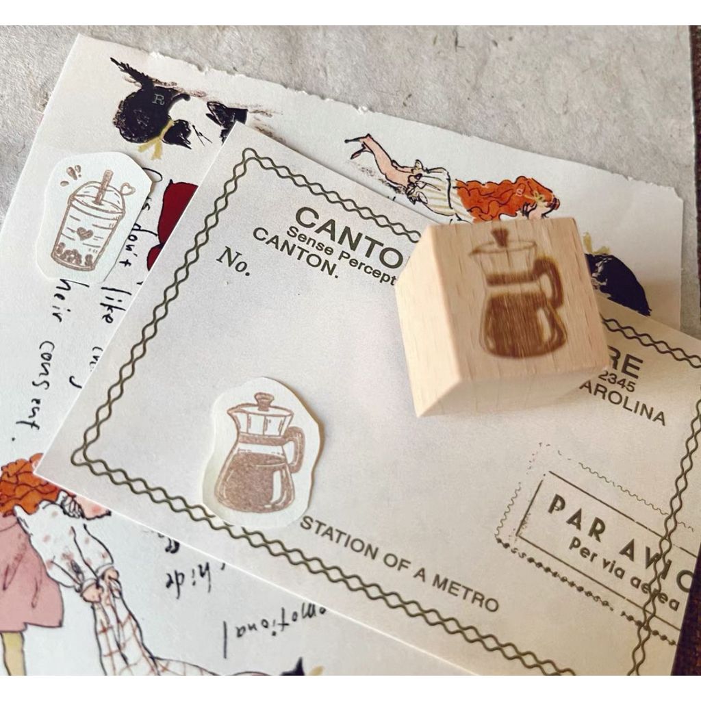 Coffee Moments Rubber Stamp Collection