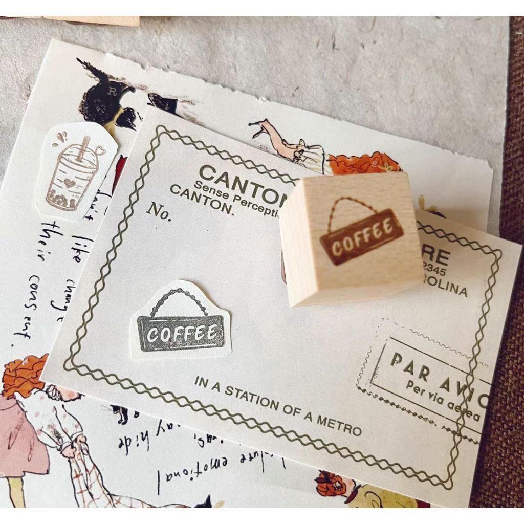 Coffee Moments Rubber Stamp Collection