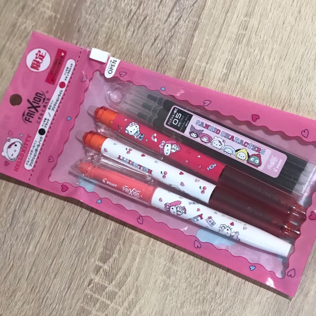Pilot FriXion Sanrio Characters Erasable Pen Set