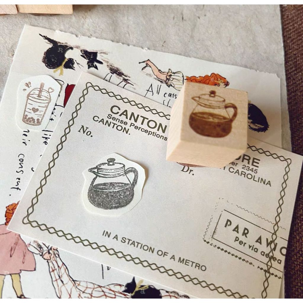 Coffee Moments Rubber Stamp Collection