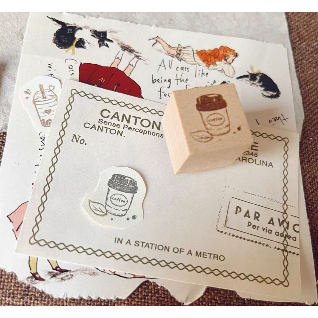 Coffee Moments Rubber Stamp Collection