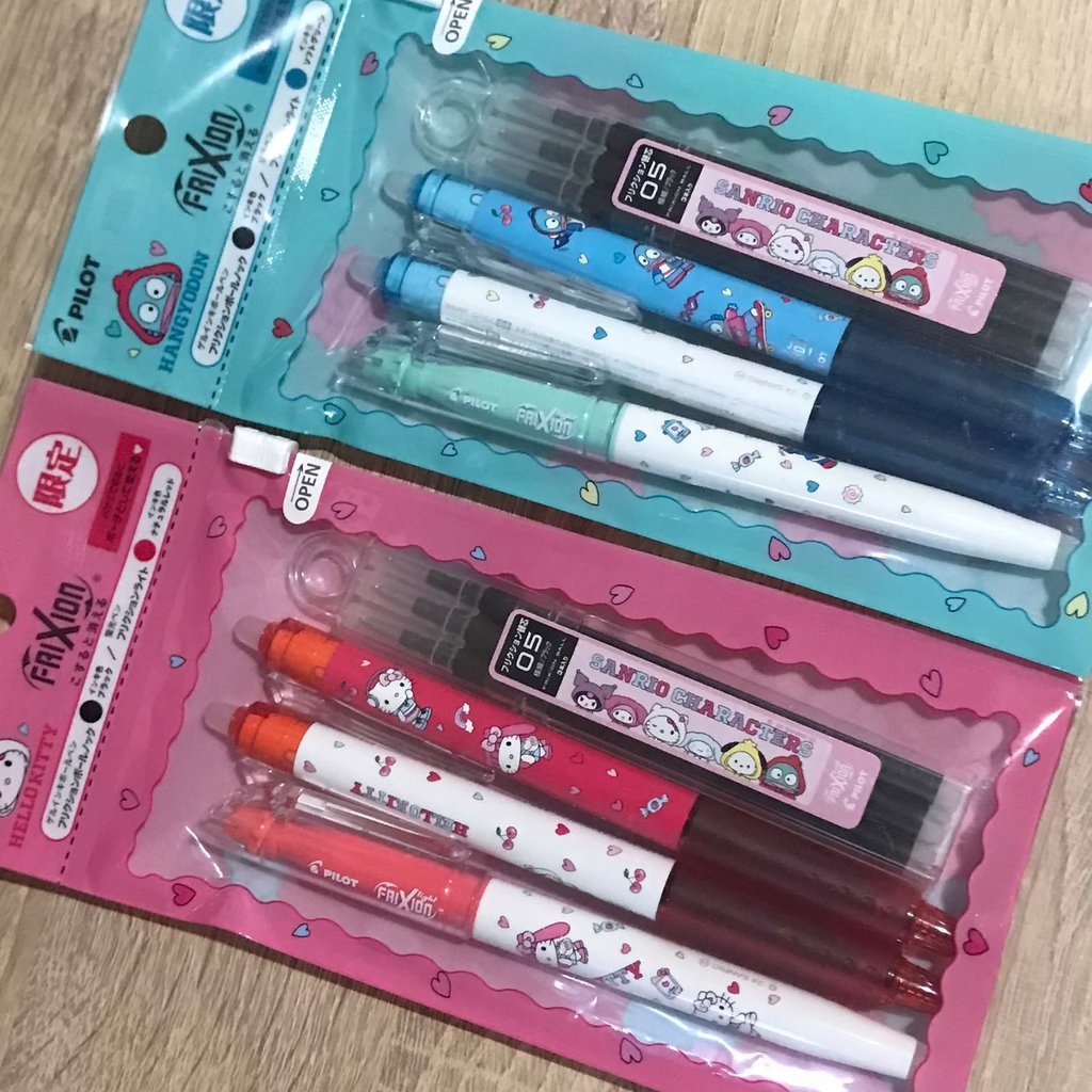 Pilot FriXion Sanrio Characters Erasable Pen Set