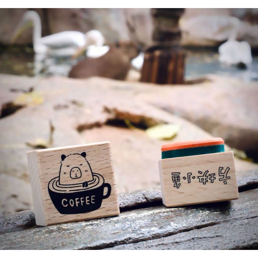 Capybara Rubber Stamp For Decoration
