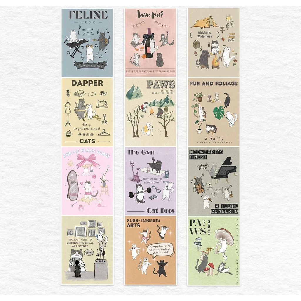 WT Pet or Washi Sampler Wide For Decoration