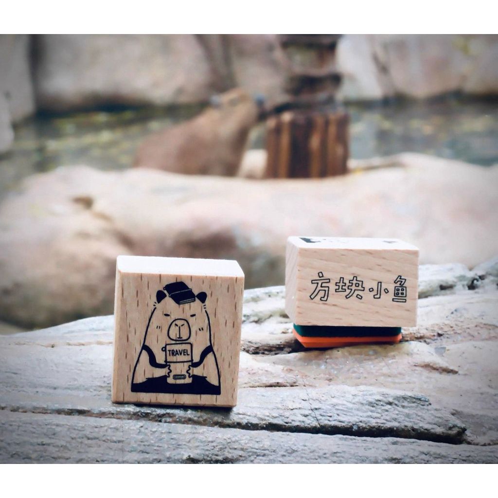 Capybara Rubber Stamp For Decoration