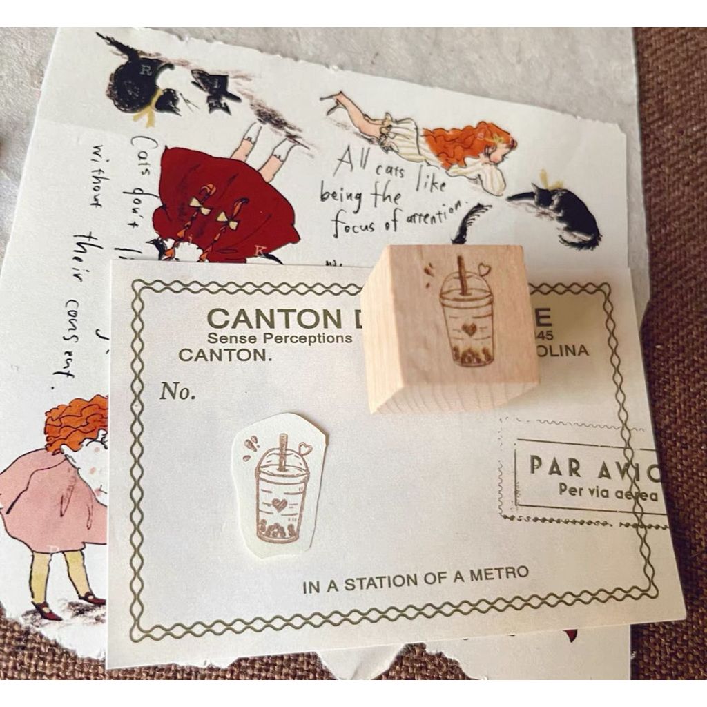 Coffee Moments Rubber Stamp Collection