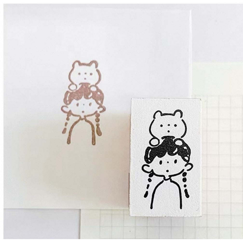 Molinta Zzoton Rubber Stamp Reach Into Your Heart