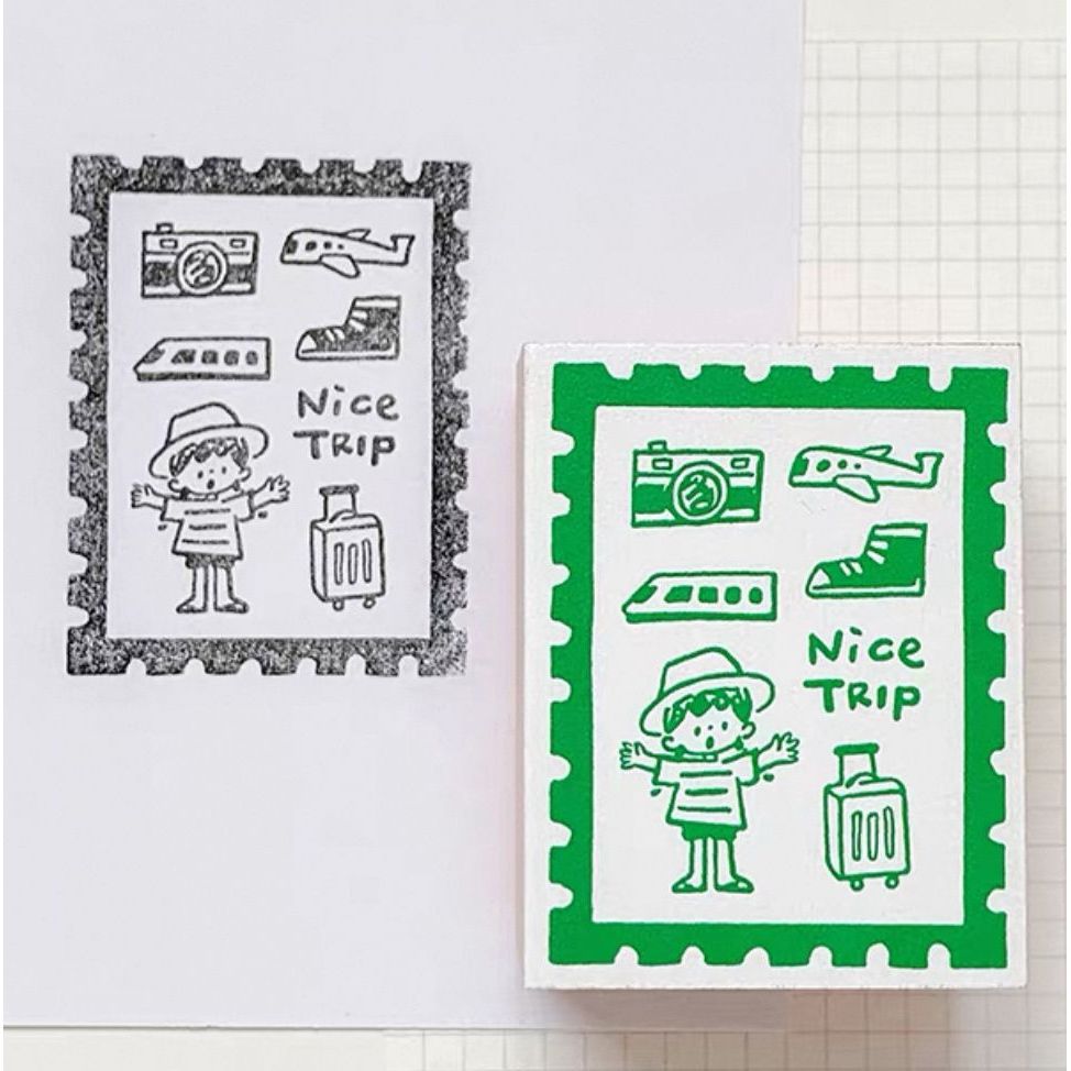 Molinta Zzoton Rubber Stamp Wooden Seal