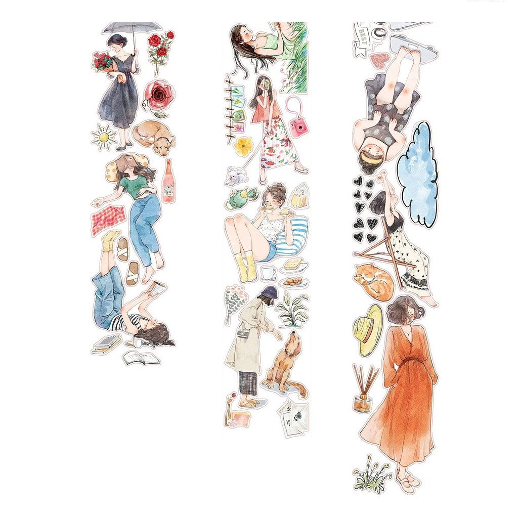 WT PET Sampler 130cm Peel Off or Pre Cut - Leisurely Days