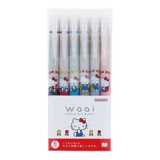 Bandai Sanrio FriXion Waai Erasable Gel Pen Set 0.5mm Hello Kitty