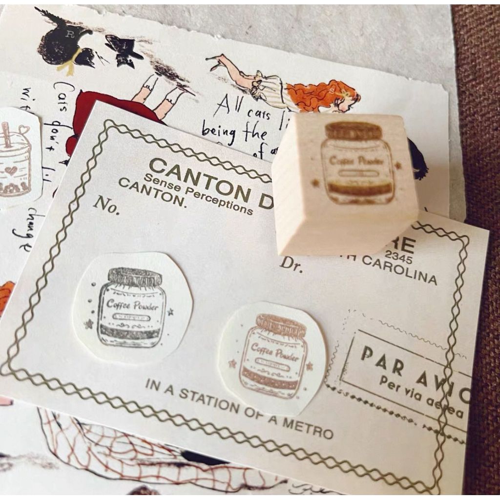 Coffee Moments Rubber Stamp Collection