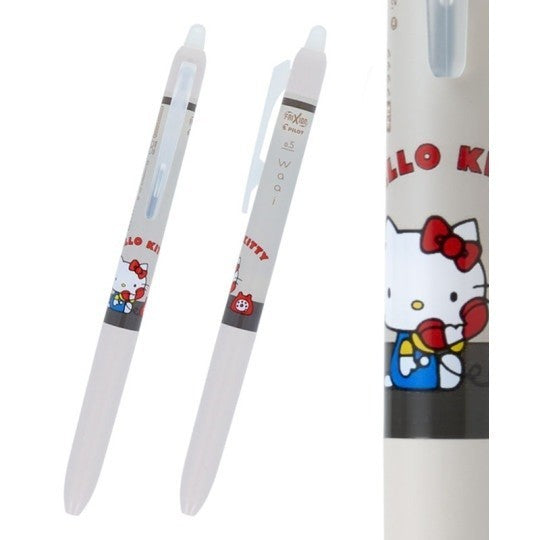 Bandai Sanrio FriXion Waai Erasable Gel Pen Set 0.5mm Hello Kitty