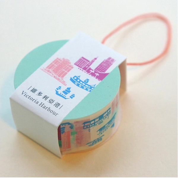 Ditto Ditto Hong Kong Series Washi Masking Tape - Victoria Harbor
