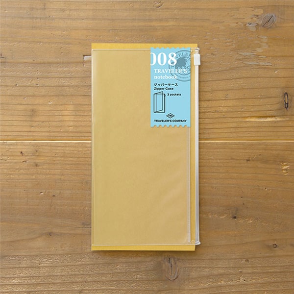 Traveler&#39;s Notebook Refill 008 - Zipper Case Regular Size