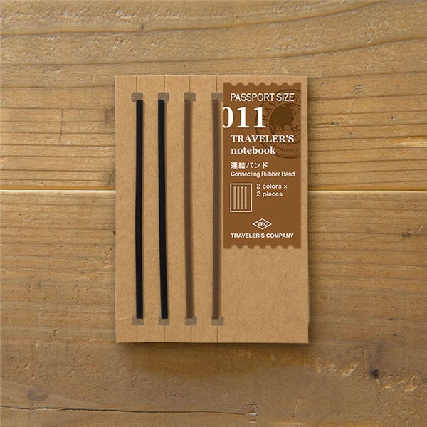 Traveler's Notebook Connecting Rubber Band 011 Passport Size