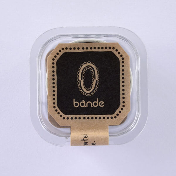Bande Box Masking Roll Sticker Number 0