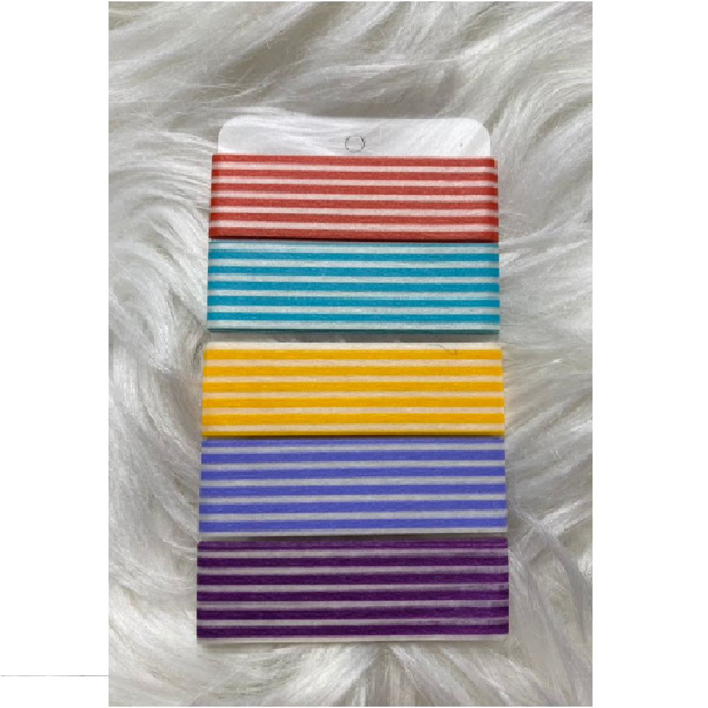 WASHI SAMPLER - Red Blue Yellow Purple