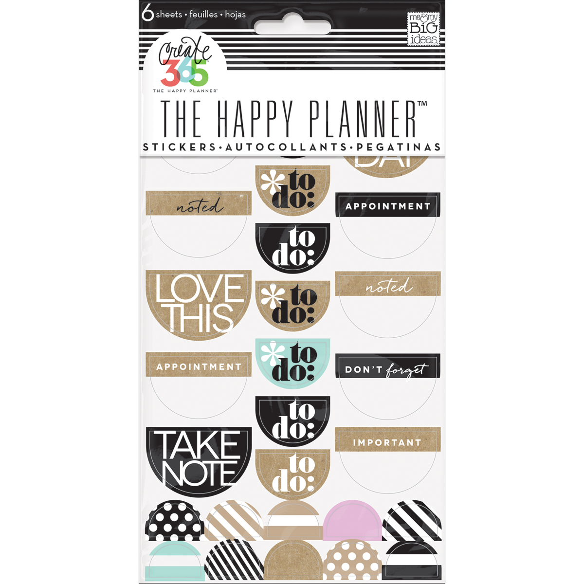 The Happy Planner Collection Stickers To Do