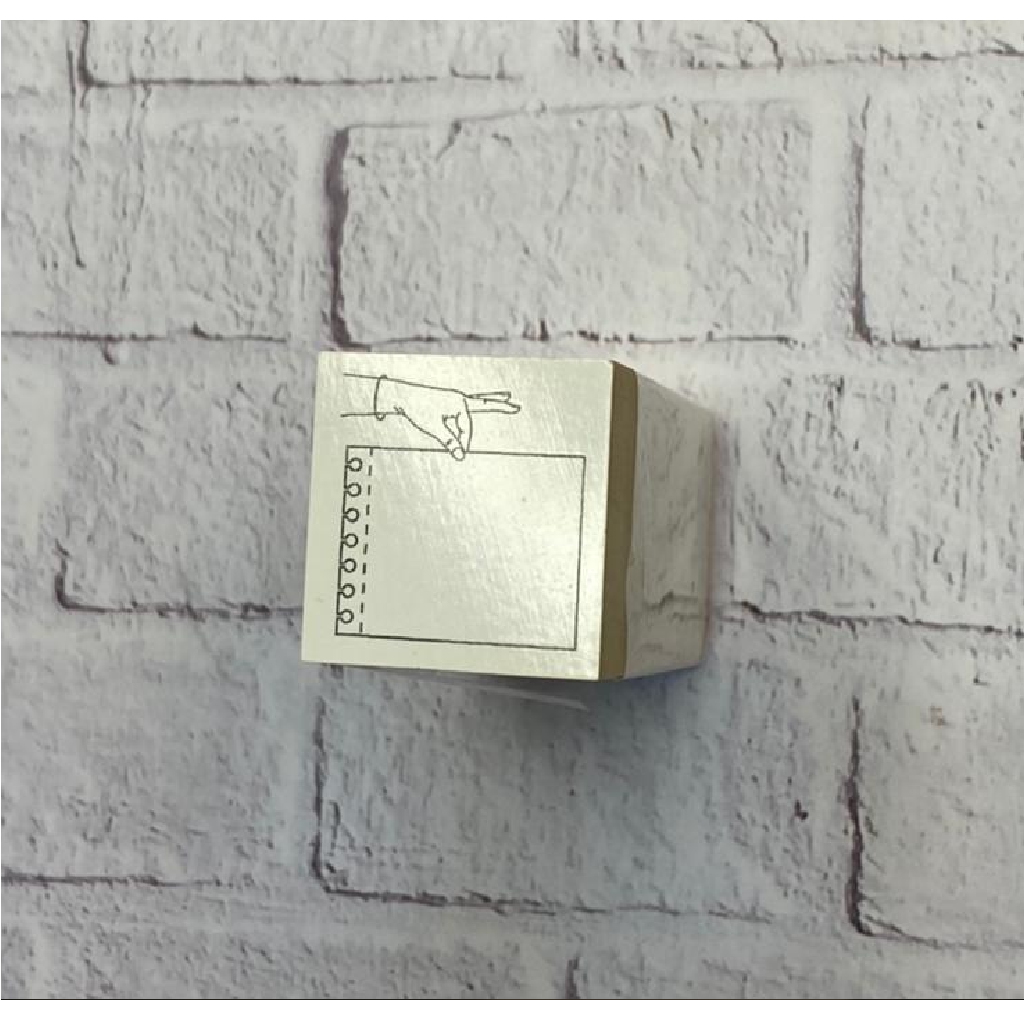 Siawasehanko Rubber Stamp - Hand With Paper Note