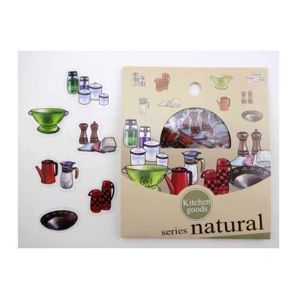 Yano Design Natural Series Kitchen Goods Flake Sticker