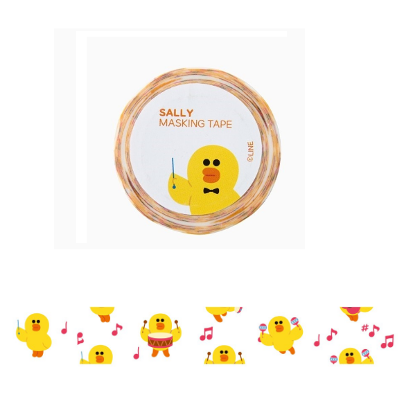 Line Friends Masking Tape - Sally