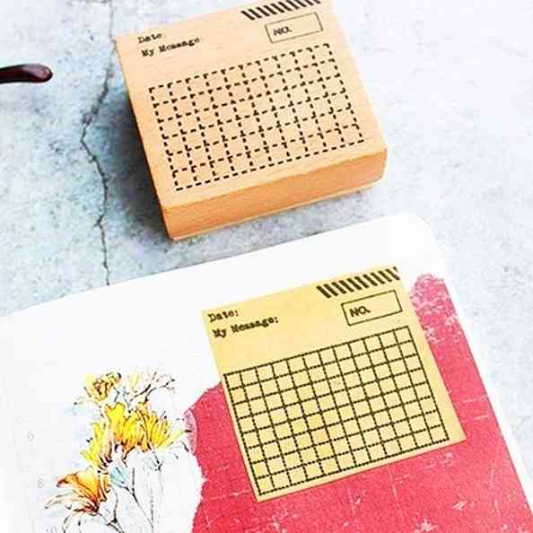 Moodtape Rubber Stamp - My Message