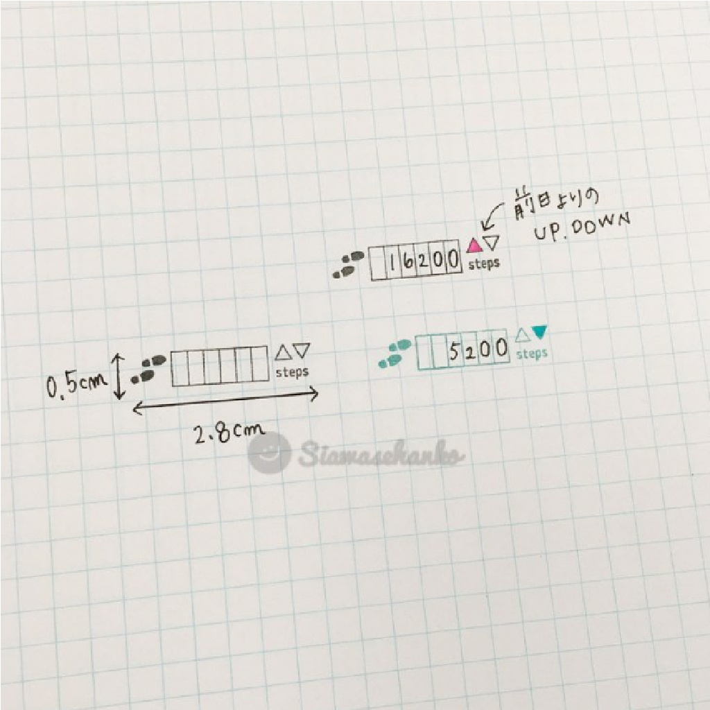 Siawasehanko Rubber Stamp - Record Of Steps