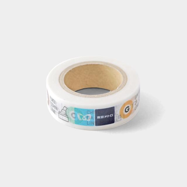 Traveler's Factory Masking Tape Tokyo Metro Trip