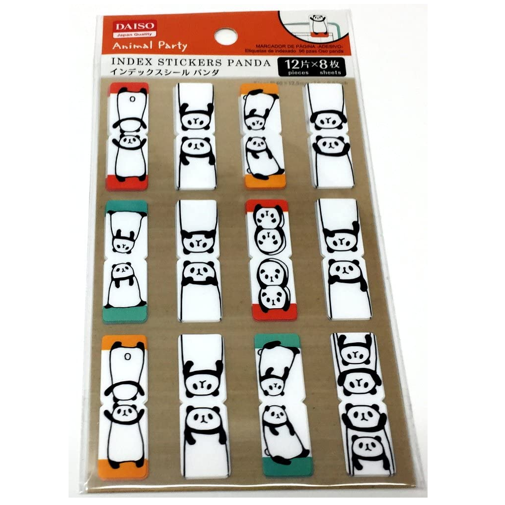 Daiso Index Sticker